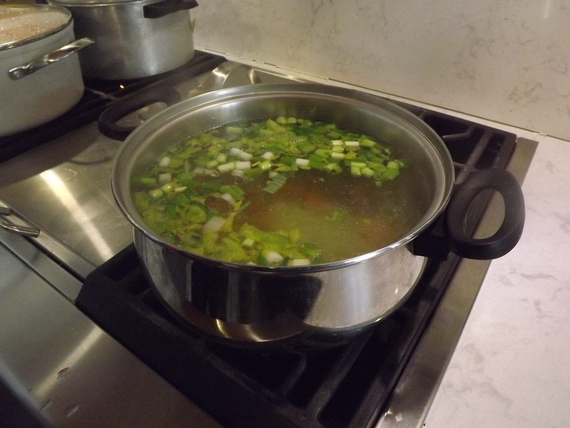 My Mom's Chicken Soup With Crepe Noodles