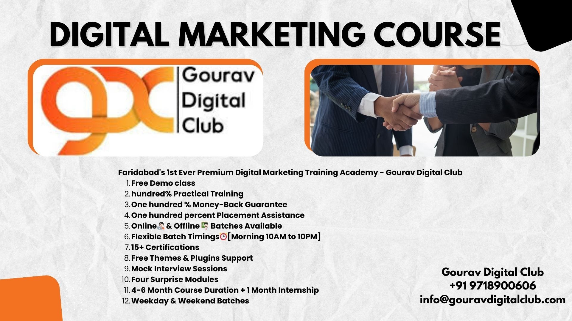digital marketing course in Faridabad
