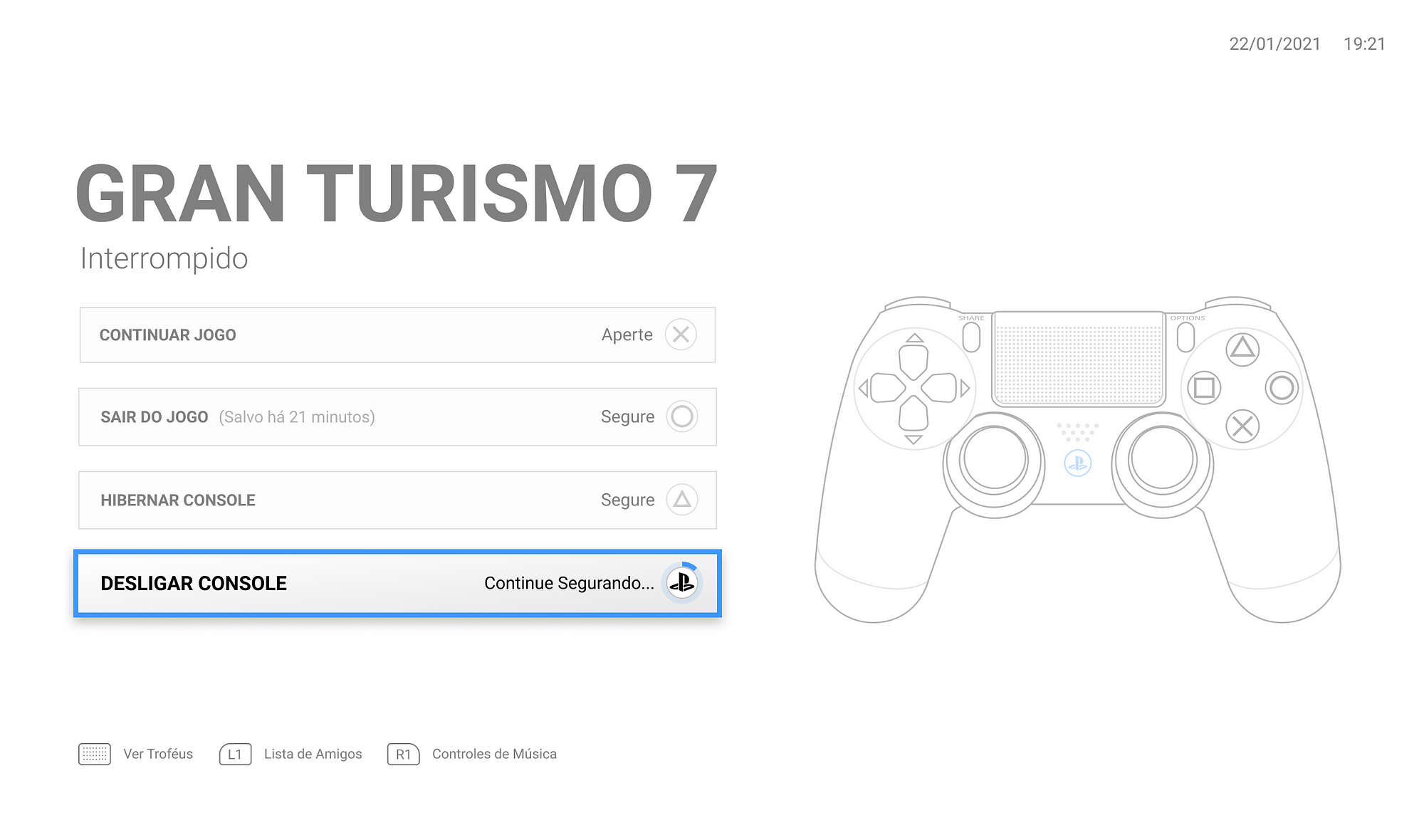 Analisando e Redesenhando a Interface Gráfica do PlayStation 4