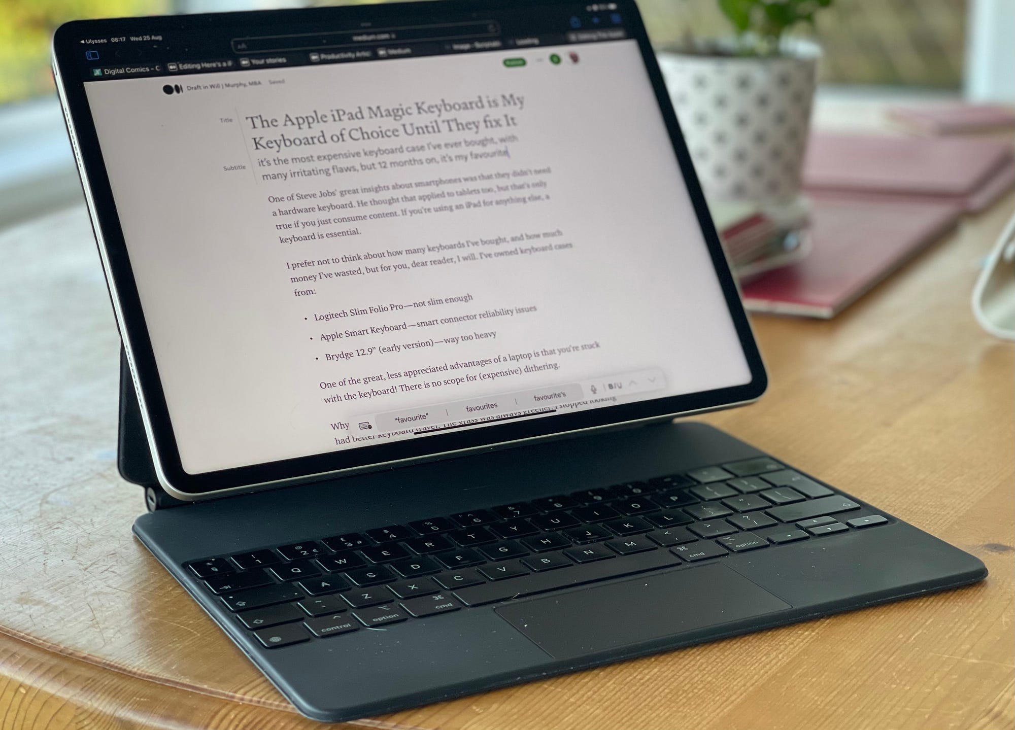 How to use Apple's iPad Magic Keyboard