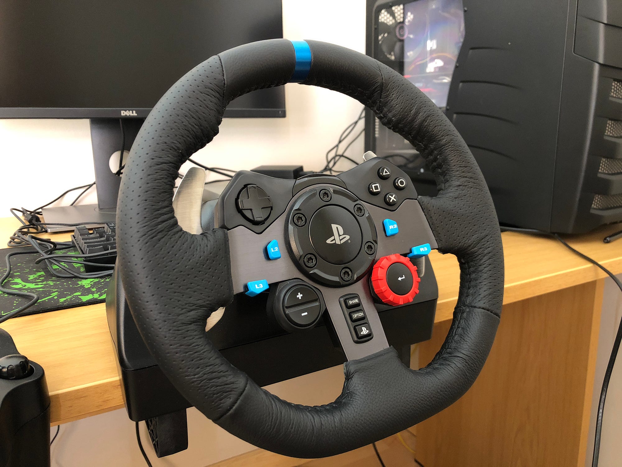 Get Logitech's excellent G29 or G920 wheel and pedals for nearly