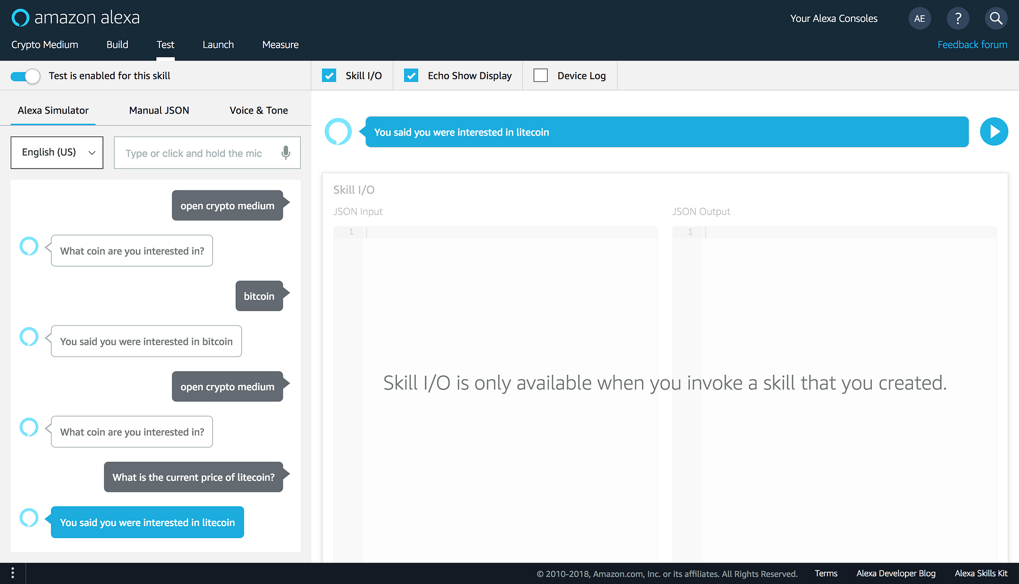 Learning BotTalk — Creating Complex Alexa Skills with Simple Markup  Language | by SmartHouse Technologies | Medium