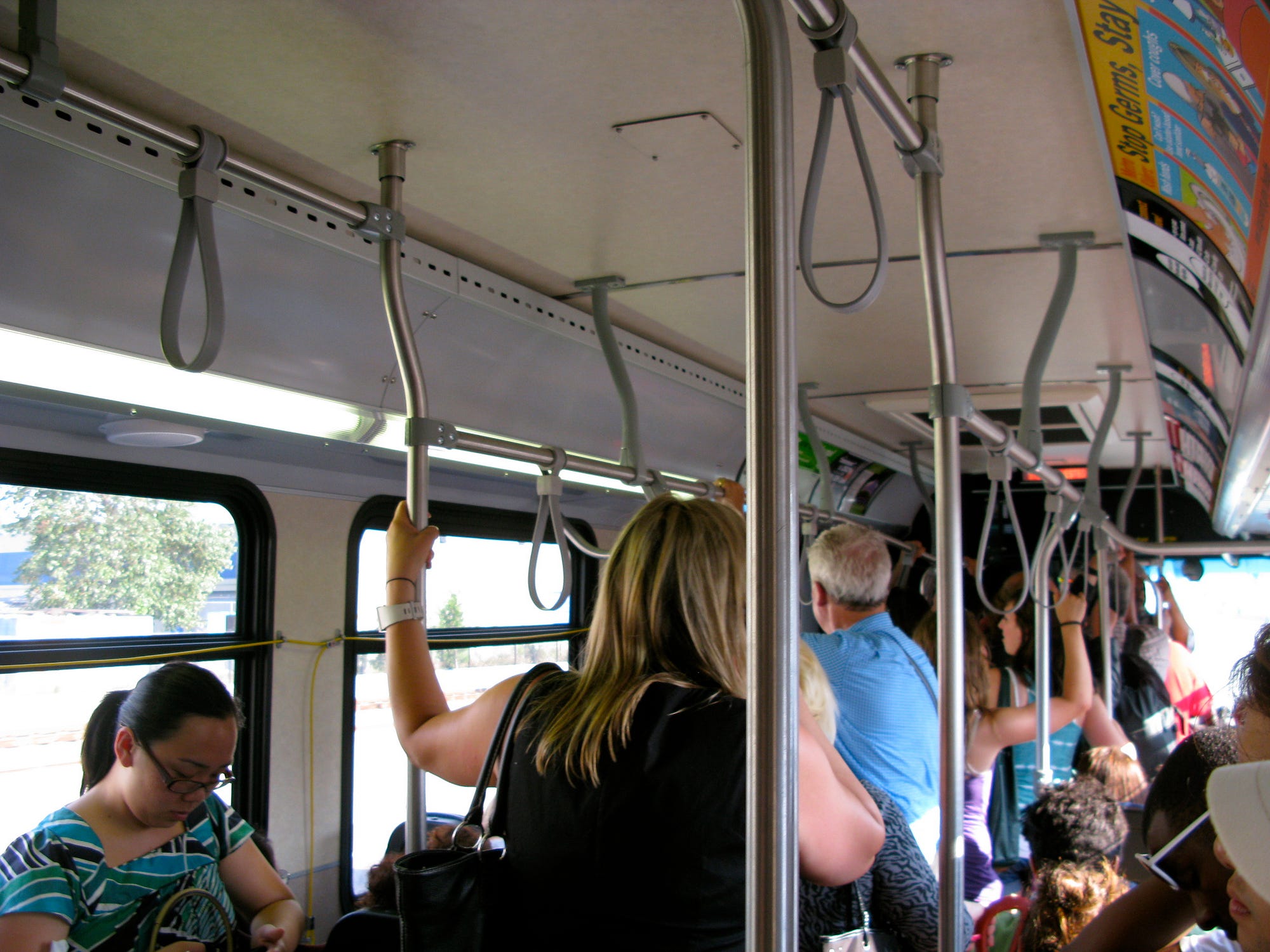 The Art of Standing Up on a Bus. It's Monday! The first real day of… | by  Isla McKetta, MFA | Mozzer Expressions | Medium