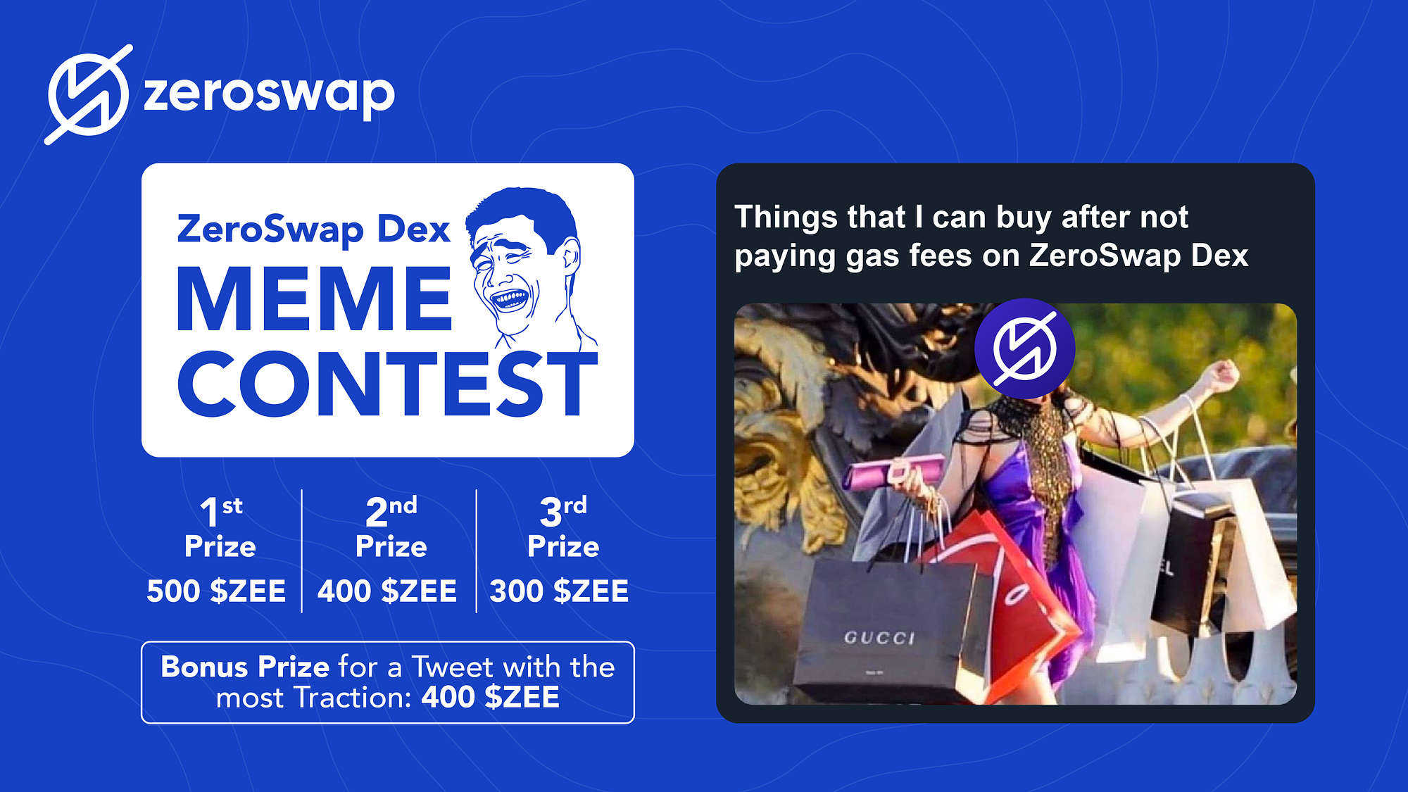 ZeroSwap Meme Contest. Meme Contest Alert! | by ZeroSwap | ZeroSwap | Medium