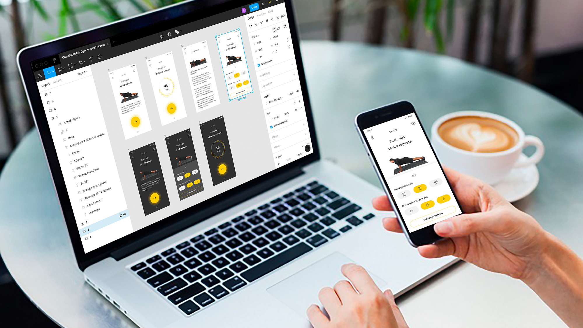 Real-time mobile UI/UX prototyping with Figma Mirror | by Serhii Horban | UX  Collective
