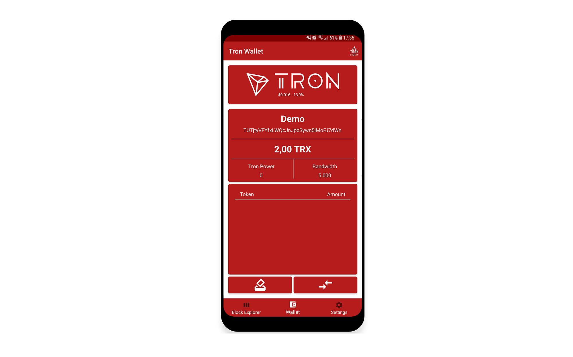 The first Mobile Tron Wallet with DEX by Tron Society | by Tron Society |  Medium