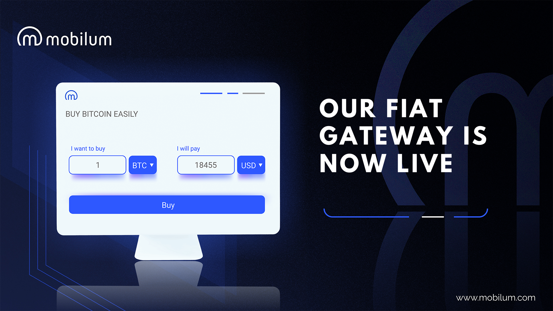 Mobilum Launches FIAT Gateway. Mobilum is proud to announce the launch… |  by Mobilum | Mobilum Pay Wallet | Medium