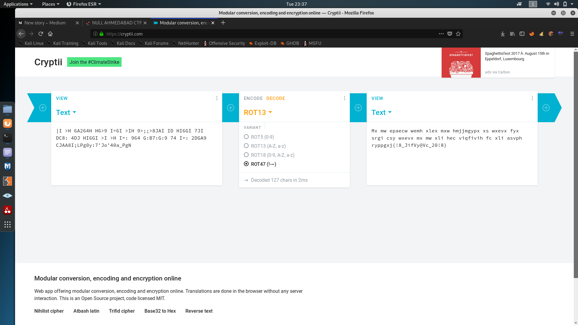 CTF- Writeup NULL Monthly Meet 22/09/2019 | by Swar Shah | InfoSec Write-ups