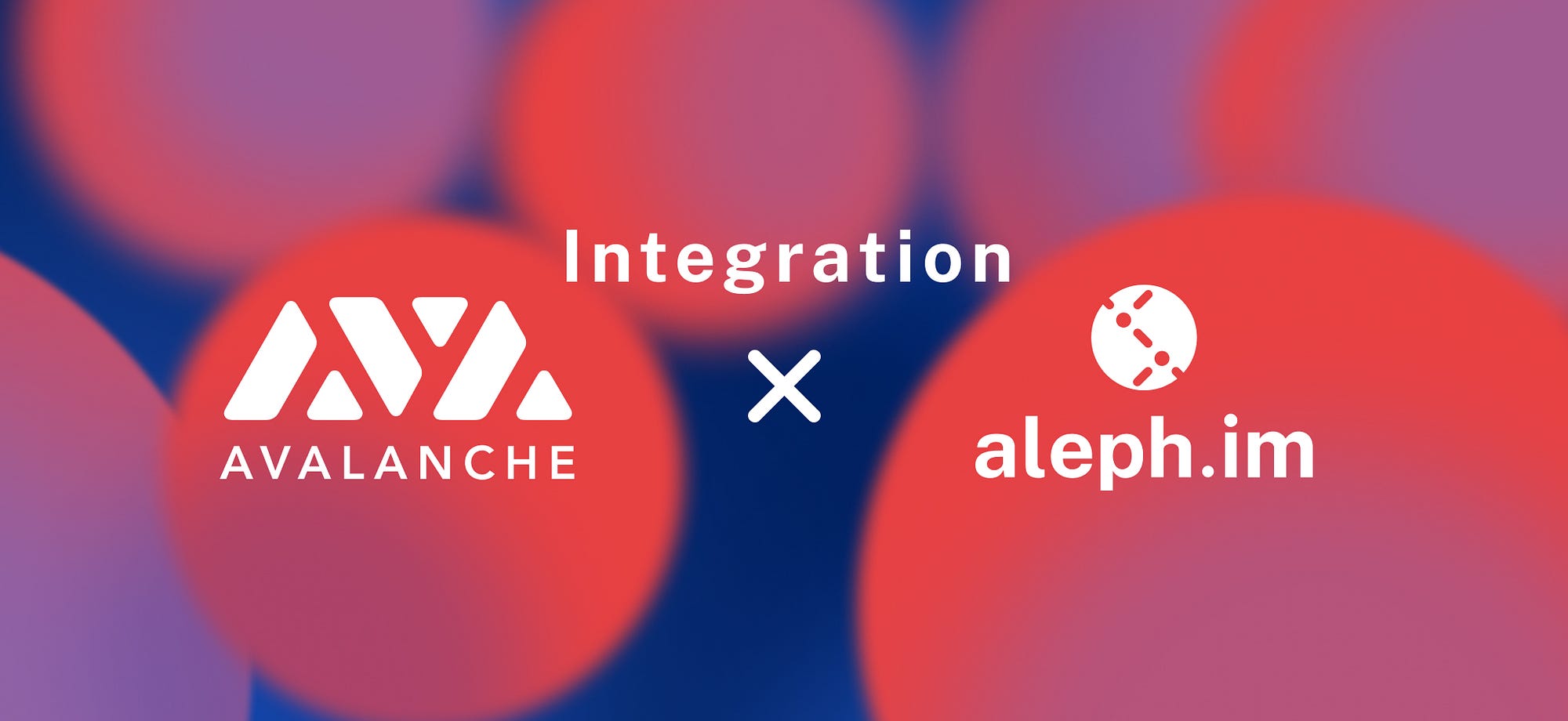 Aleph.im Integrates Avalanche, Providing Decentralized Cloud To High  Performance Crosschain Platform | by Adrien Be. | Aleph Cloud | Medium