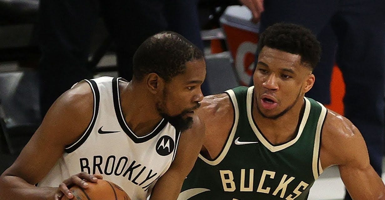 Giannis and Bucks Eliminate Durant and Nets in Game 7 of NBA Playoffs - The  New York Times