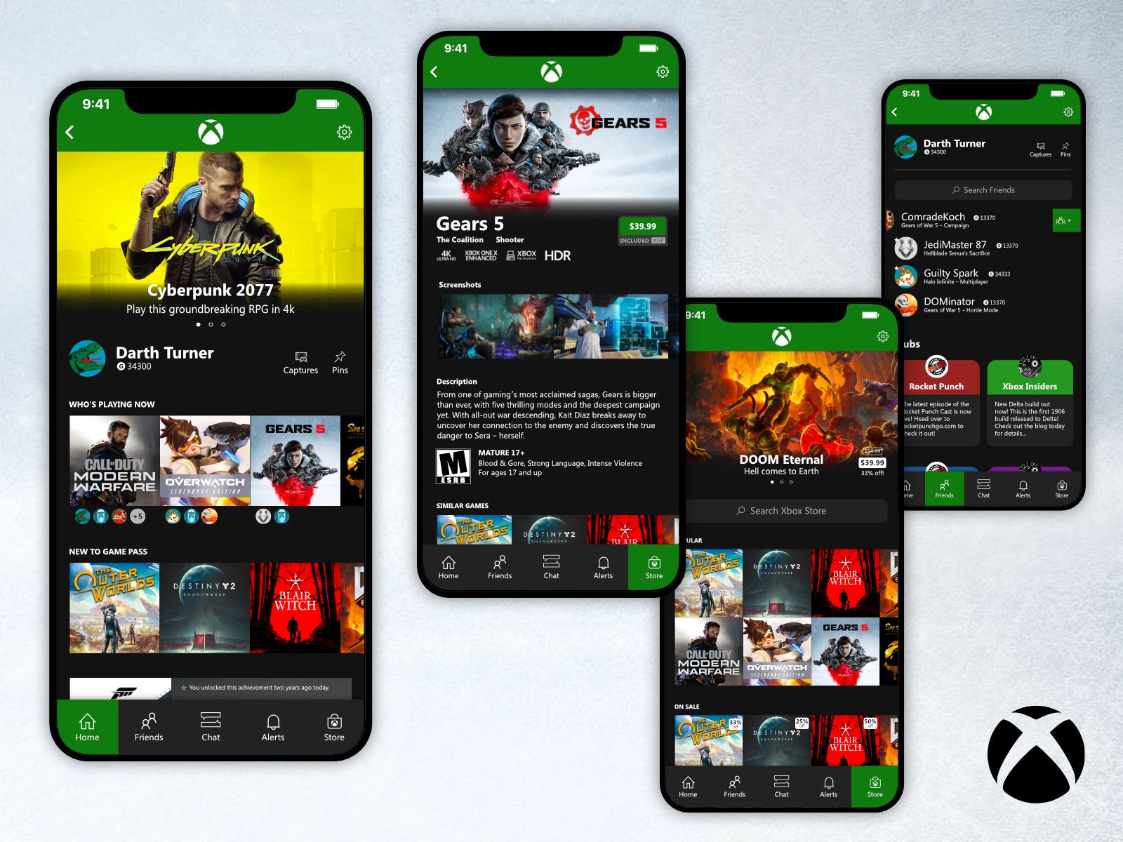 Xbox Mobile App Redesign [Concept] | by Seth Turner | Medium