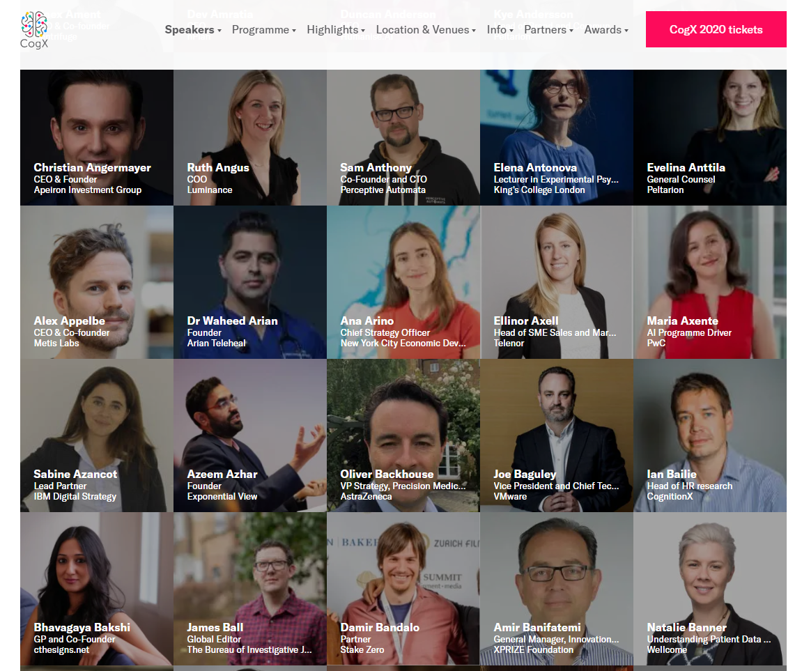 Web 3.0 & Decentralised Future Stage Live at CogX 2019 | by Juan José  Calderón Amador * ✘ ☆ | Medium