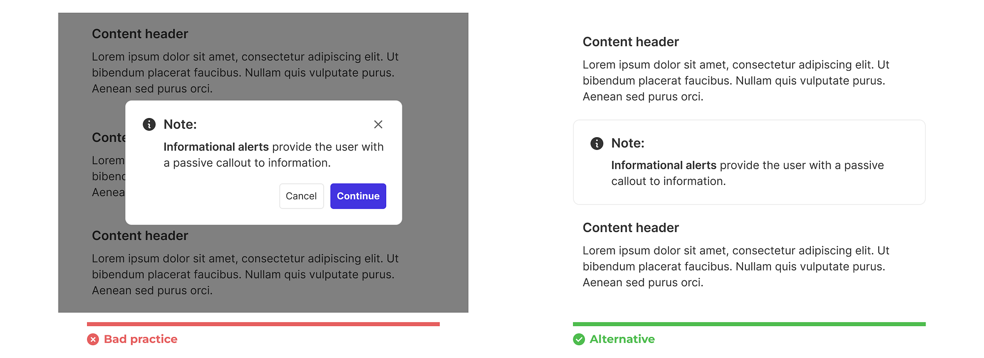 Design better alerts. Alert design best practices and… | by Andrew