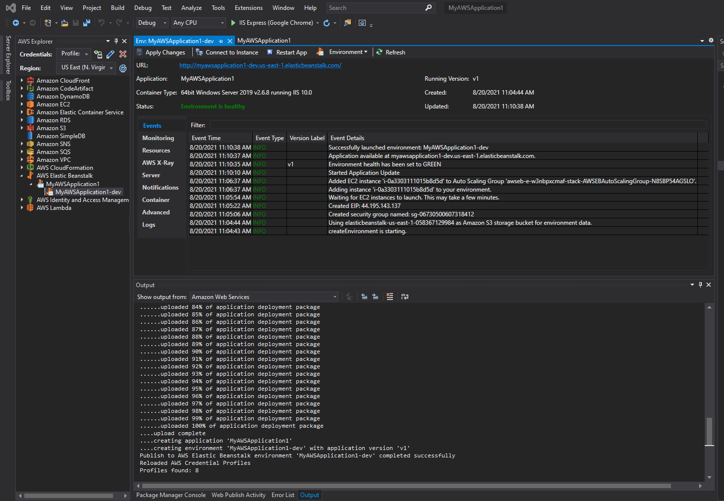 Deploying dotnet application made easy with AWS Toolkit | by Vaibhav  Srivastava | Medium