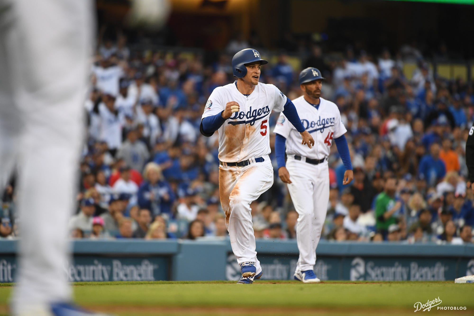 Photoblog: Dodgers convert the split, by Matthew Mesa