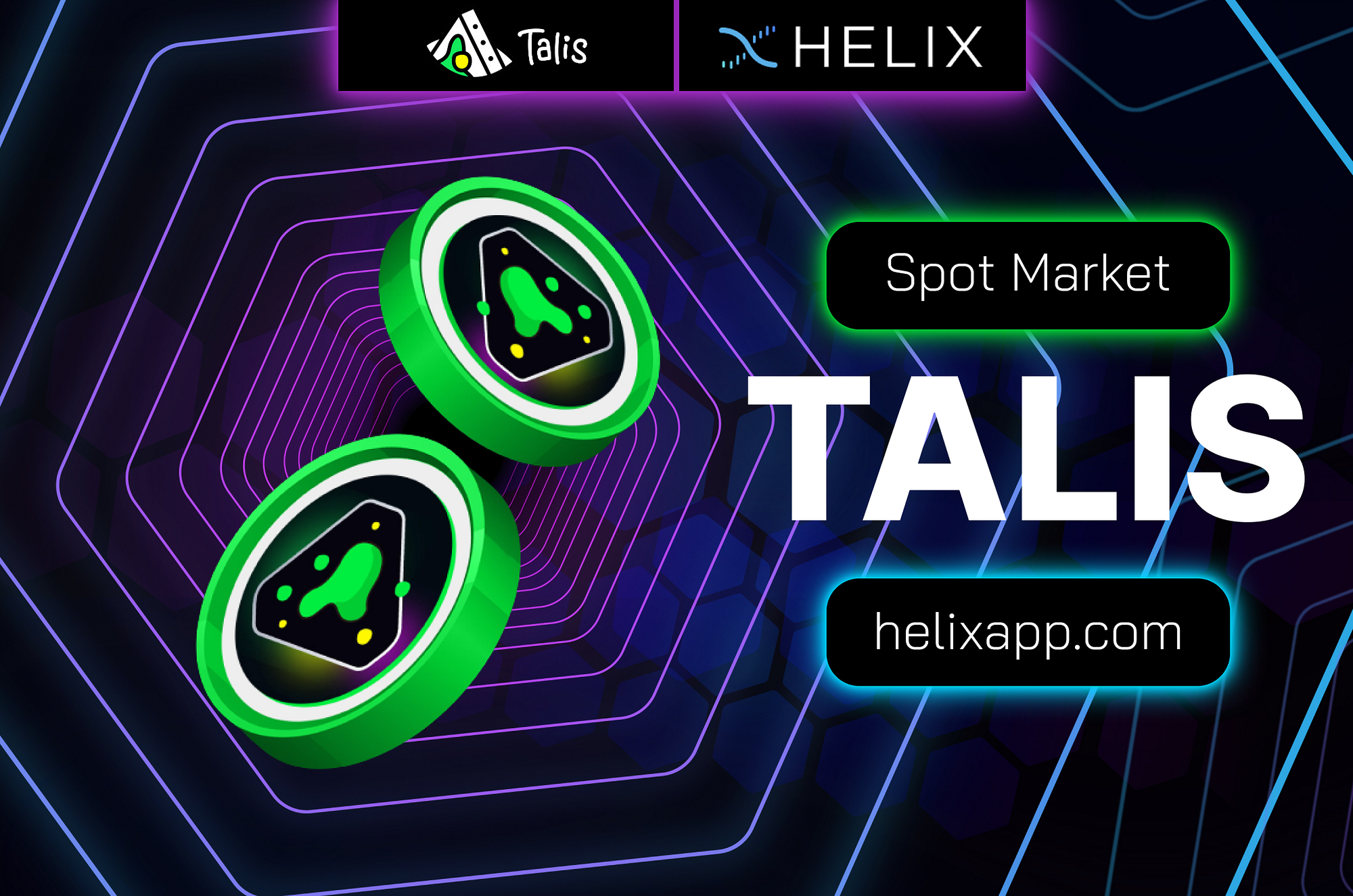 Decentralized Talis (TALIS) Spot Market Listing on Helix | by Nordic |  Medium