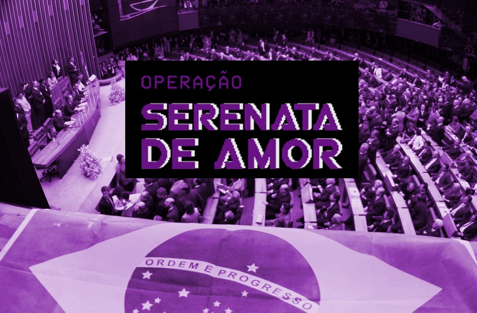 Visual do projeto Serenata de Amor