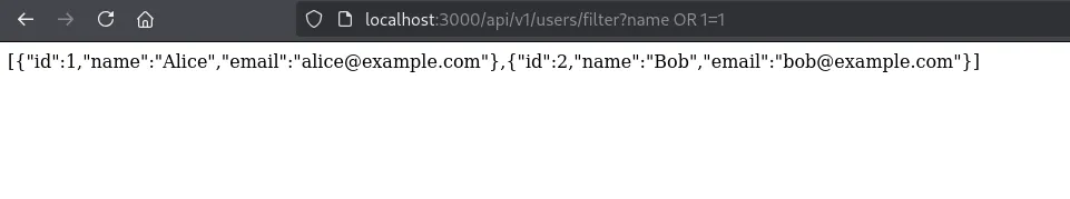 Website initial view