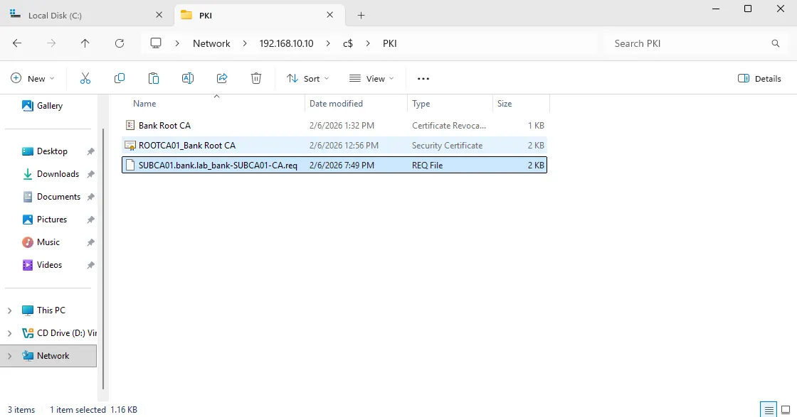 Website initial view