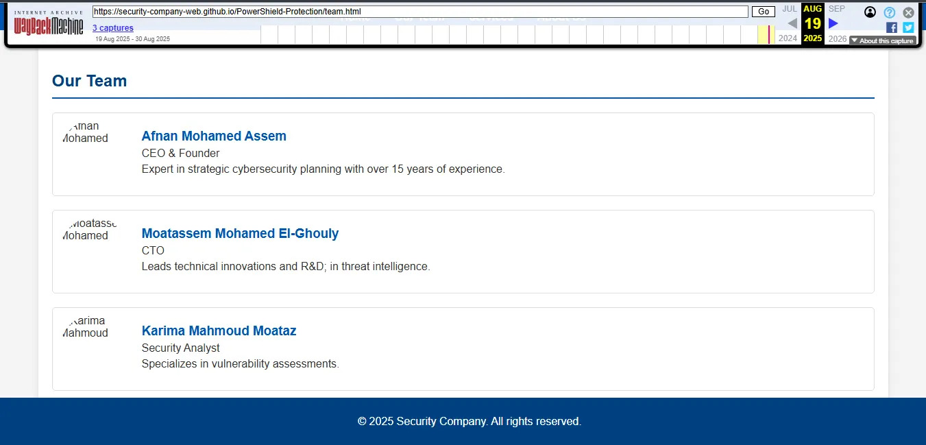 Archived Employee