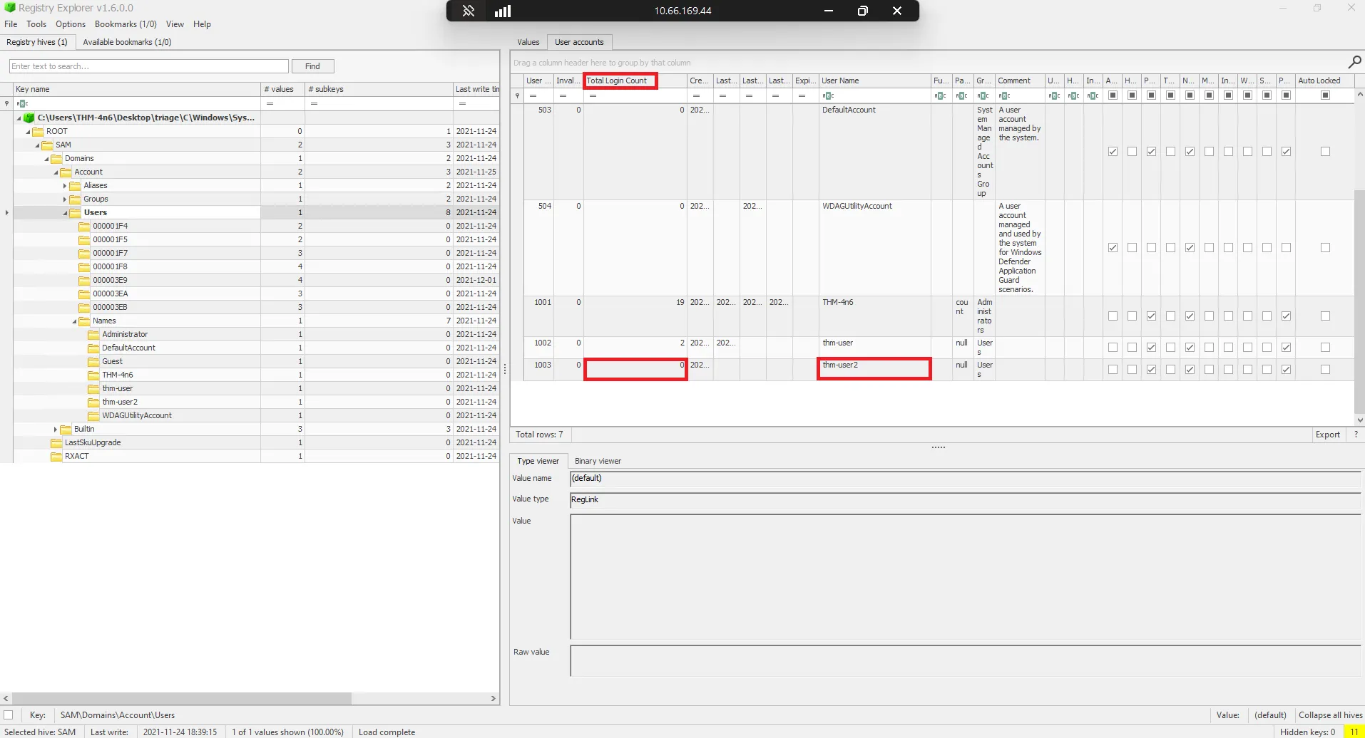 Website initial view