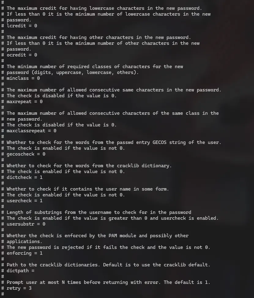 Website initial view