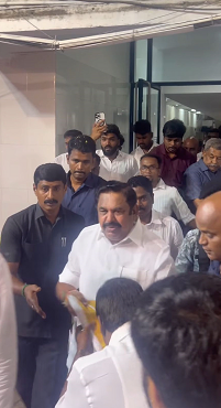 AIADMK general secretary Edappadi K Palaniswami celebrates Christmas