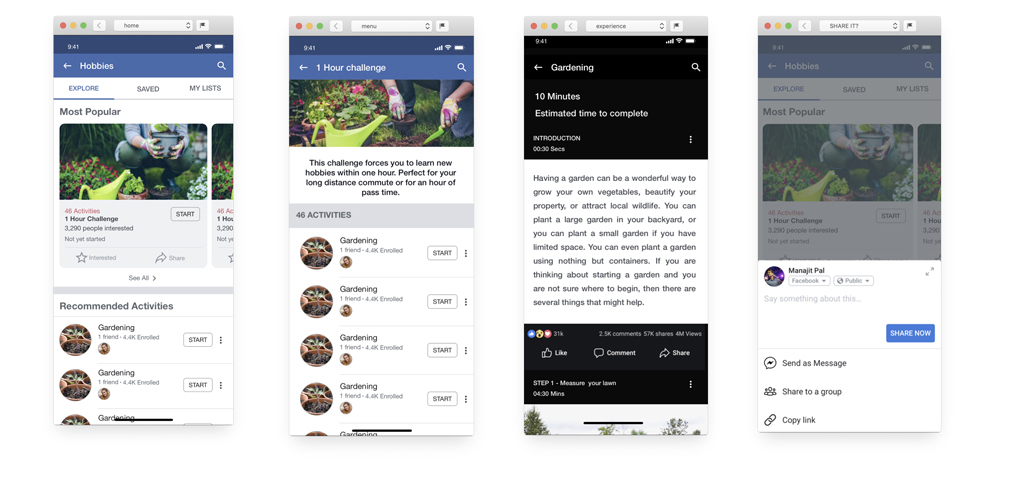 Facebook mobile app login screen Redesign— a UX case study