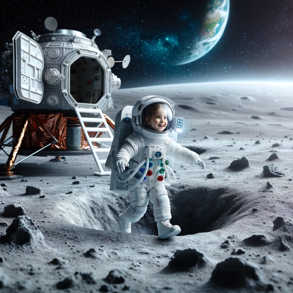 Luna's Lunar Adventure. Once upon a time, in a bright and… | by