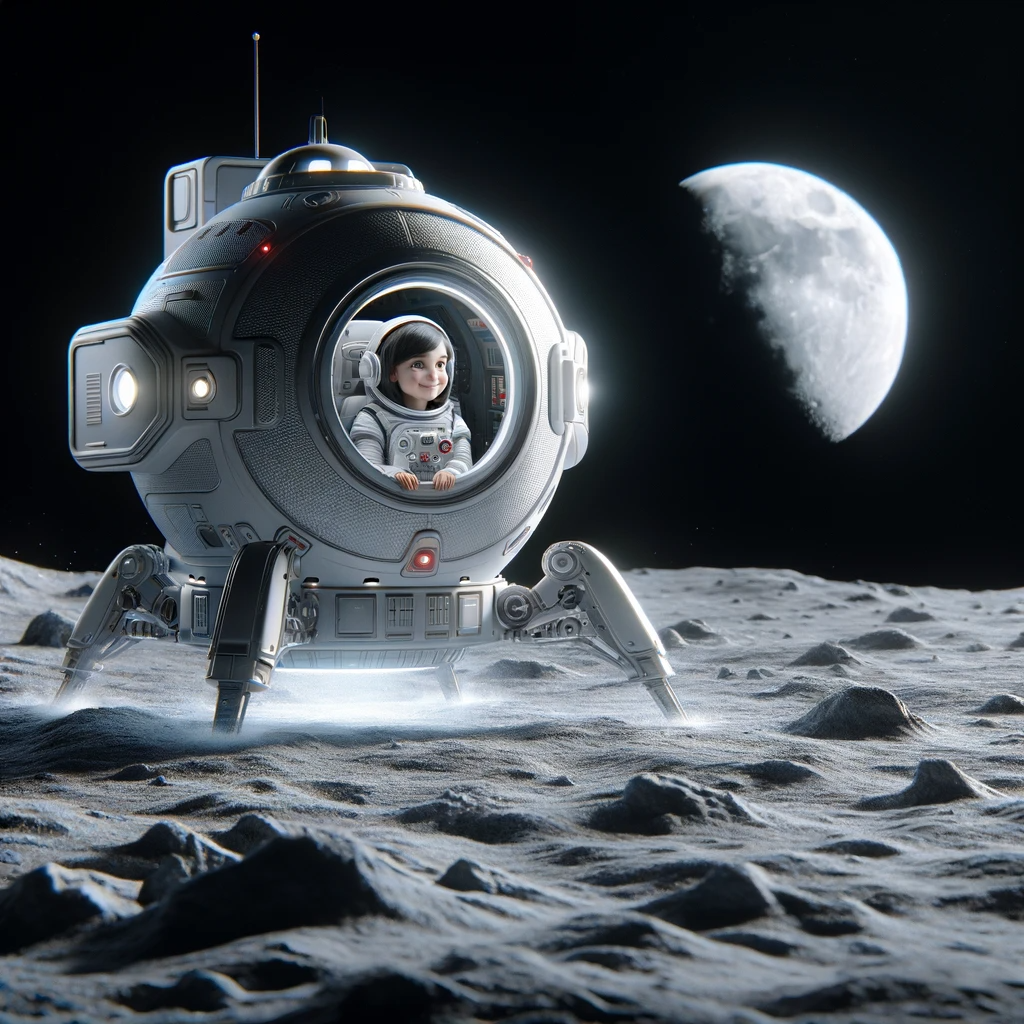 Luna's Lunar Adventure. Once upon a time, in a bright and… | by