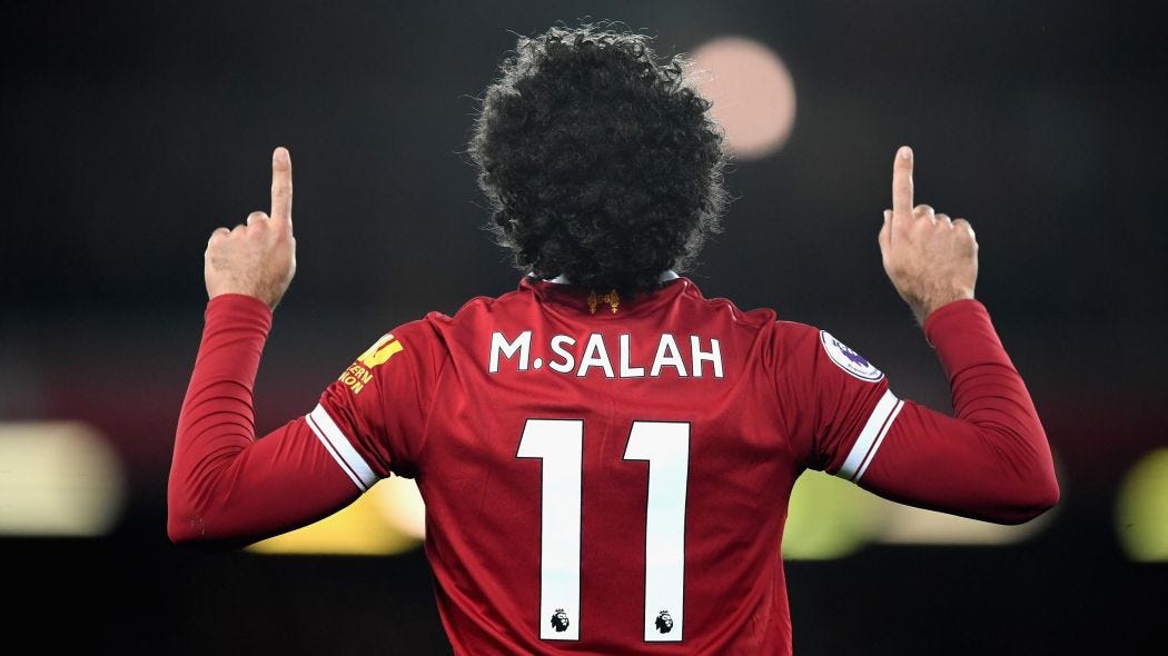 Mohamed Salah, melhor jogador africano 2017