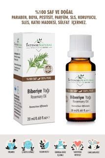 Biberiye Yağı 20 Ml %100 Saf Doğal Aromaterapi Esansiyel Bitkisel Uçucu Vegan Yağ