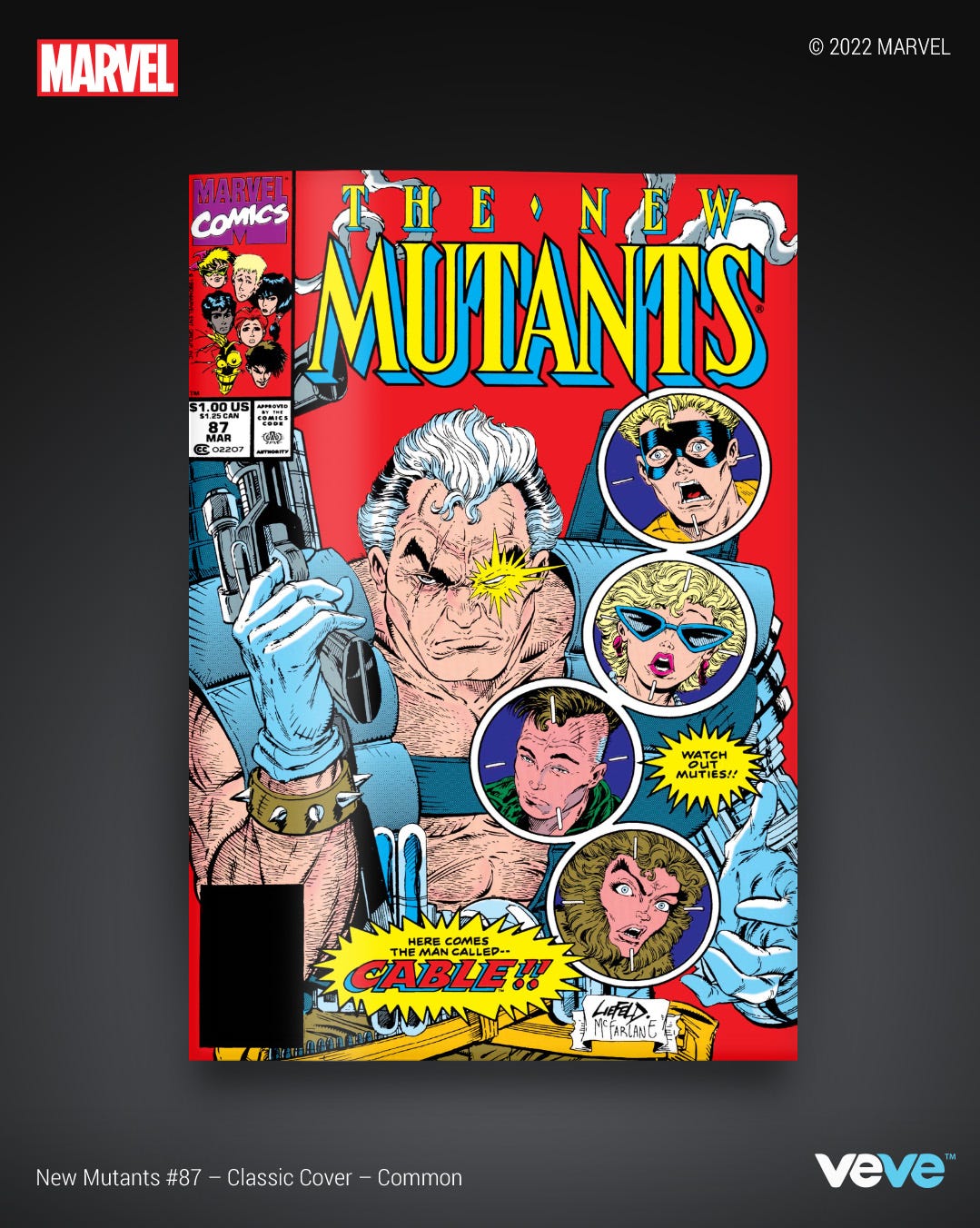 新作定番New Mutants #87 ケーブル初登場 アメコミ 洋書