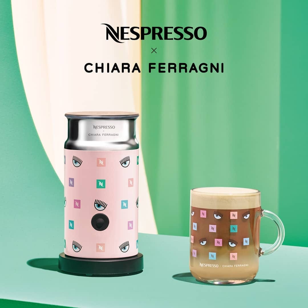 Nespresso x Chiara Ferragni: the Ykone campaign that redefines your summer  coffee | by Melinee Coret | ykone | Medium