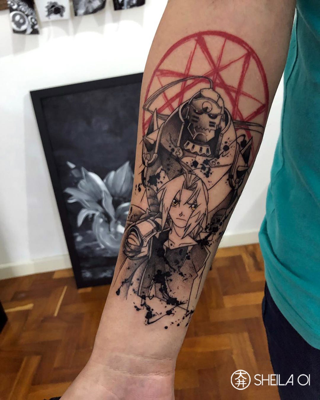 Vegeta tattoo by Max Castro Tattoo