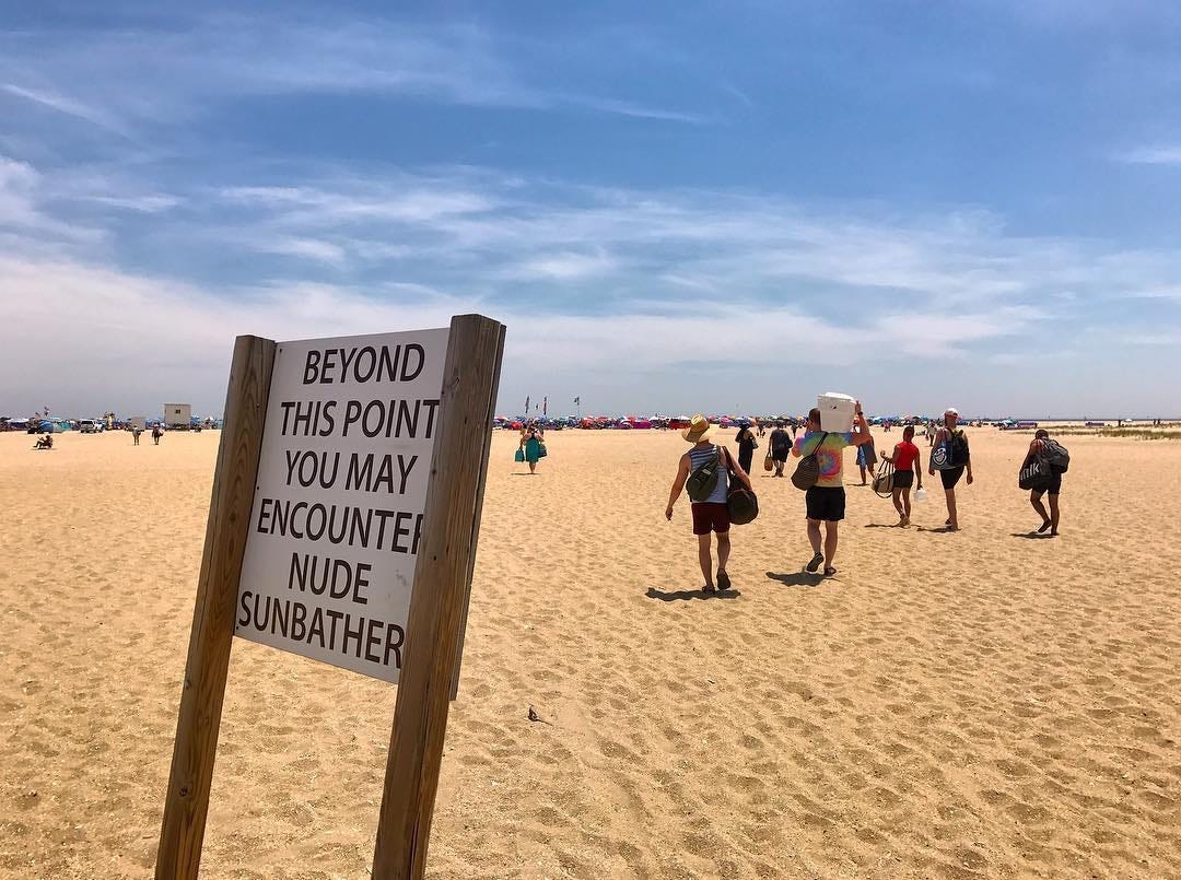 Gunnison beach (Sandy hook) Nude Beach in New Jersey - Amazingworld.travel 