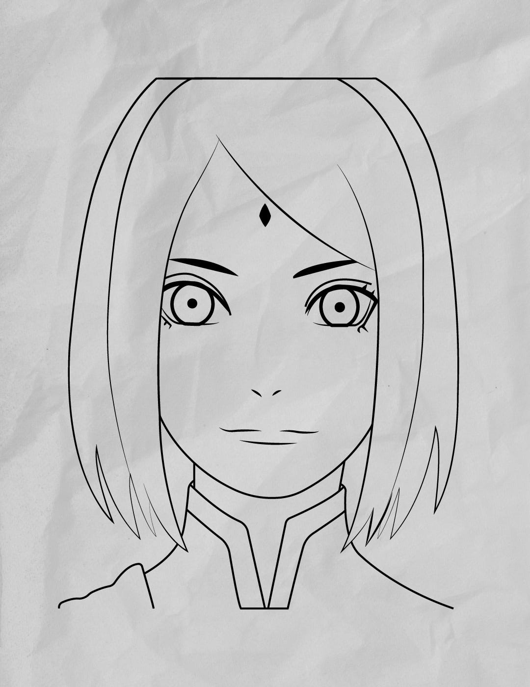 How to Draw Naruto Face  Step by Step - Storiespub - Medium