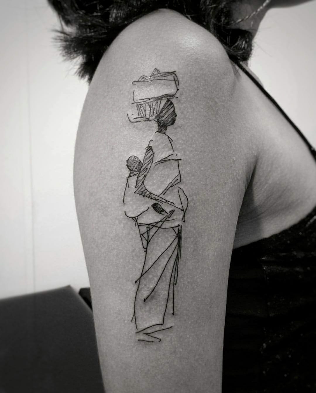 Traço fino: a tatuagem no estilo Fineline - Blog Tattoo2me