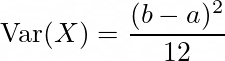 Why is the Variance of a Uniform Distribution Divided by 12?