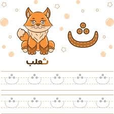 A Farsi Alphabet written in Children Book common in both Urdu and Farsi