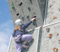 mobile climbing wall