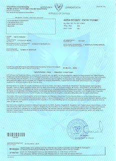 Cyprus work permit PSD template 2025