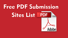 PDF Submission Sites