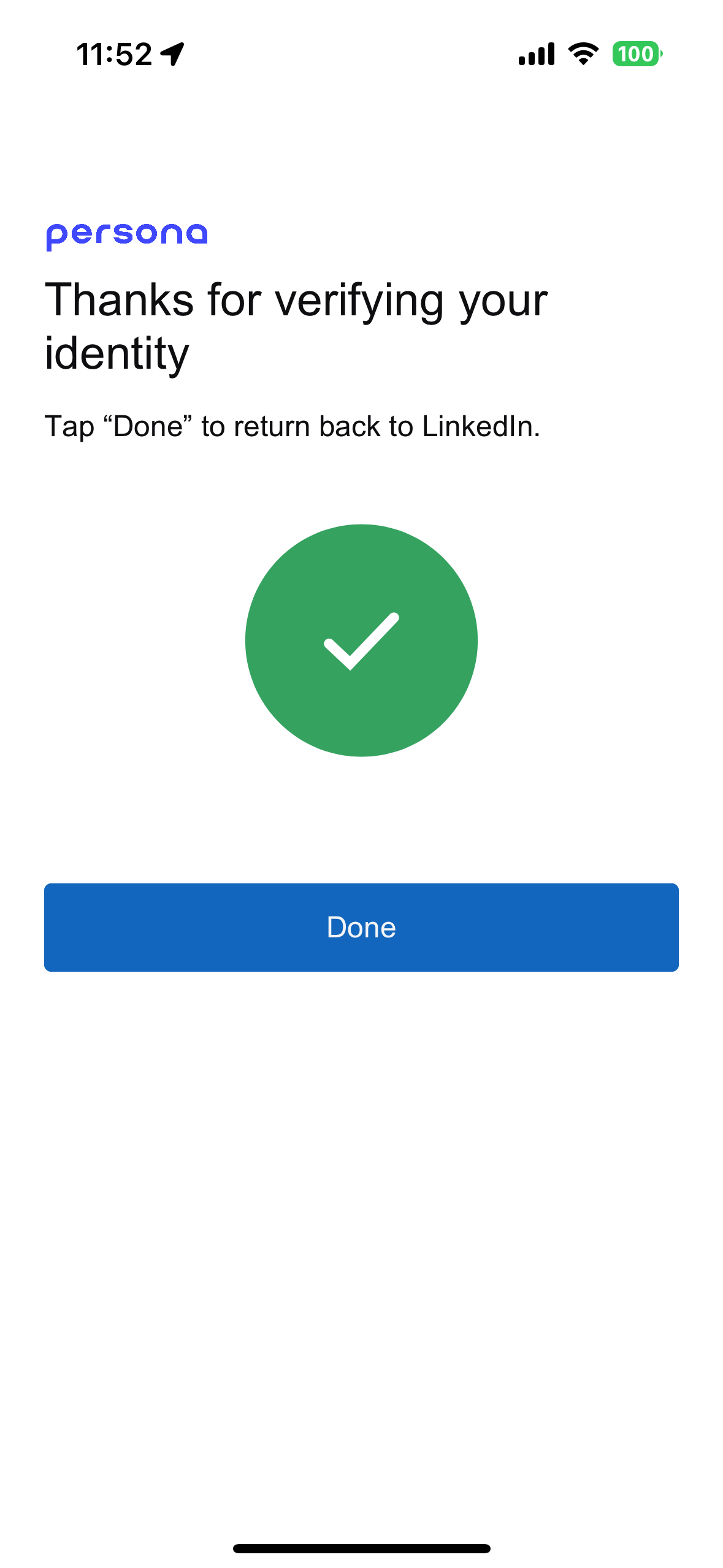 LinkedIn identity verification — NFC 晶片護照的KYC身分認證廣泛運用via persona solution -  Mu Chen (Erhau) - Medium