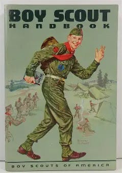 Boy Scout Handbook as it appeared in my day-amazon.com