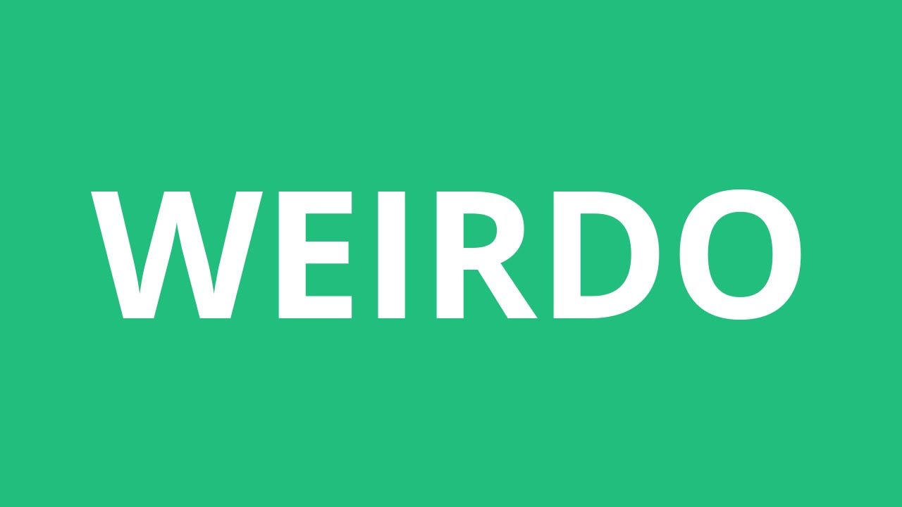 Mr Weirdo Medium 