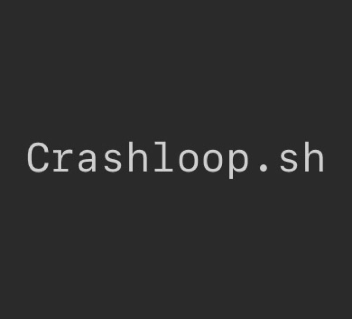 Crashloop sh Medium crashloop sh medium