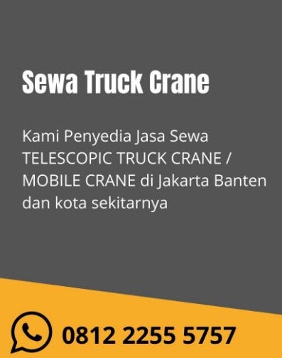 Sewa Crane Kebon Kelapa Jakarta Pusat Medium